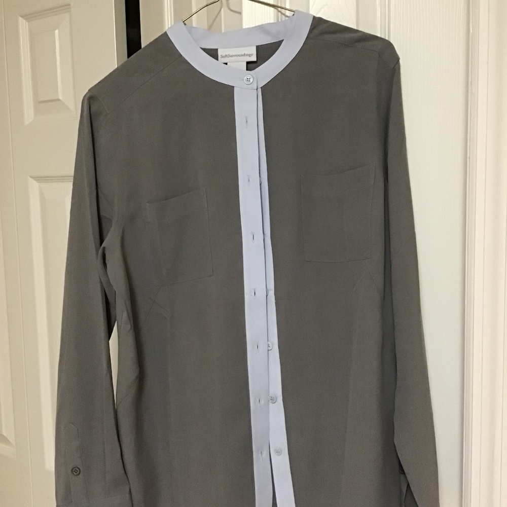Soft Surroundings button down ladies never worn shirt